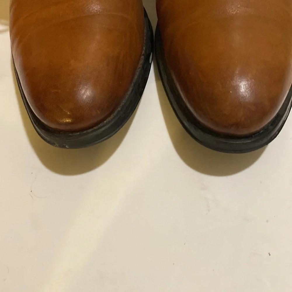 TED BAKER Leather Chukka Boots size 10.5 like new